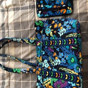 Very Bradley bag and wallet